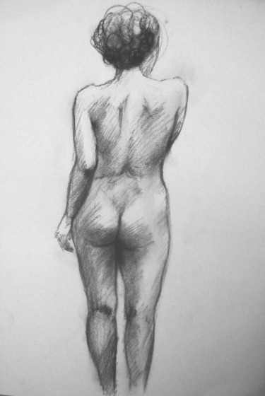 WOMAN NUDE BACKWARD