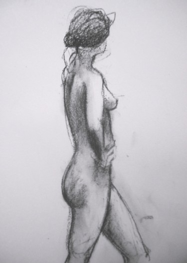 FEMALE NUDE, PROFILE